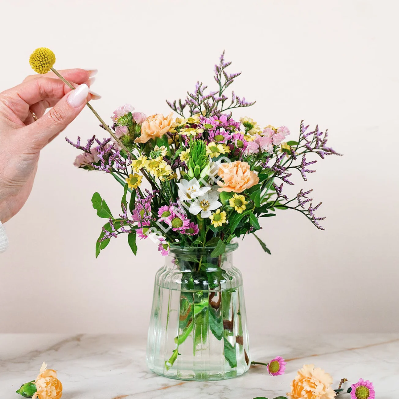 Botanical Posy and House Vase Duo