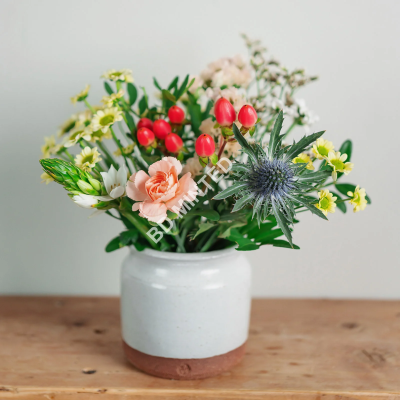 Posy with Ceramic Vase